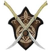 Lord of the Rings Fighting Knives of Legolas Replica